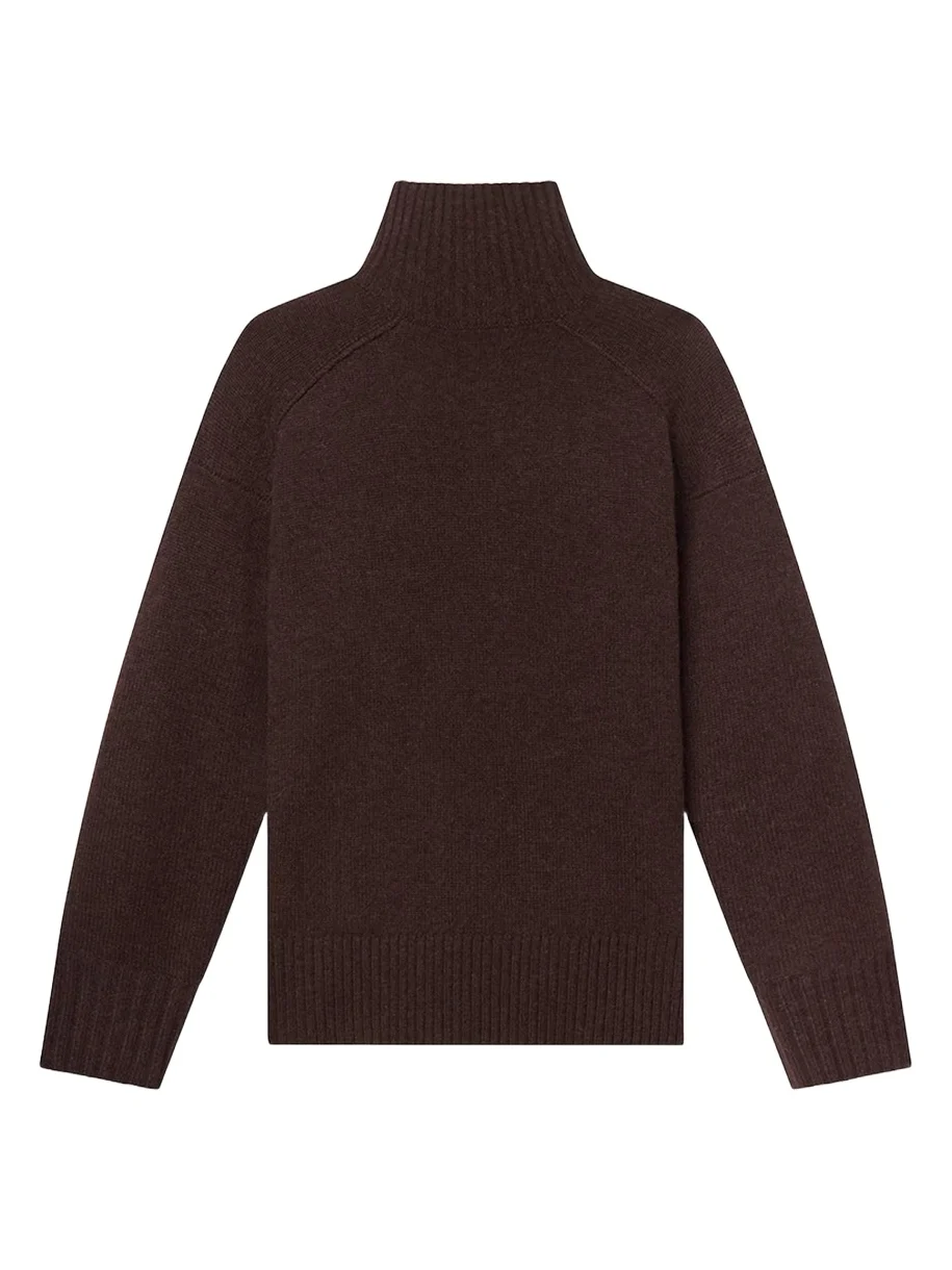 A.L.C. Archie Mock-Neck Cashmere Sweater