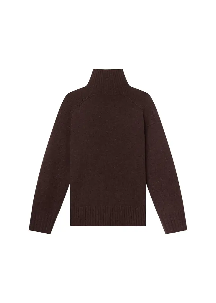 A.L.C. Archie Mock-Neck Cashmere Sweater