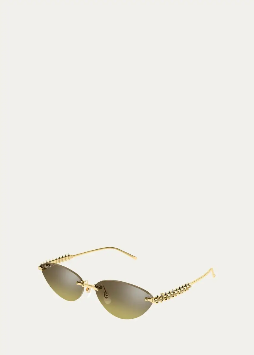 Cartier Clash De 58MM Cat-Eye Sunglasses | Thumbnail 2