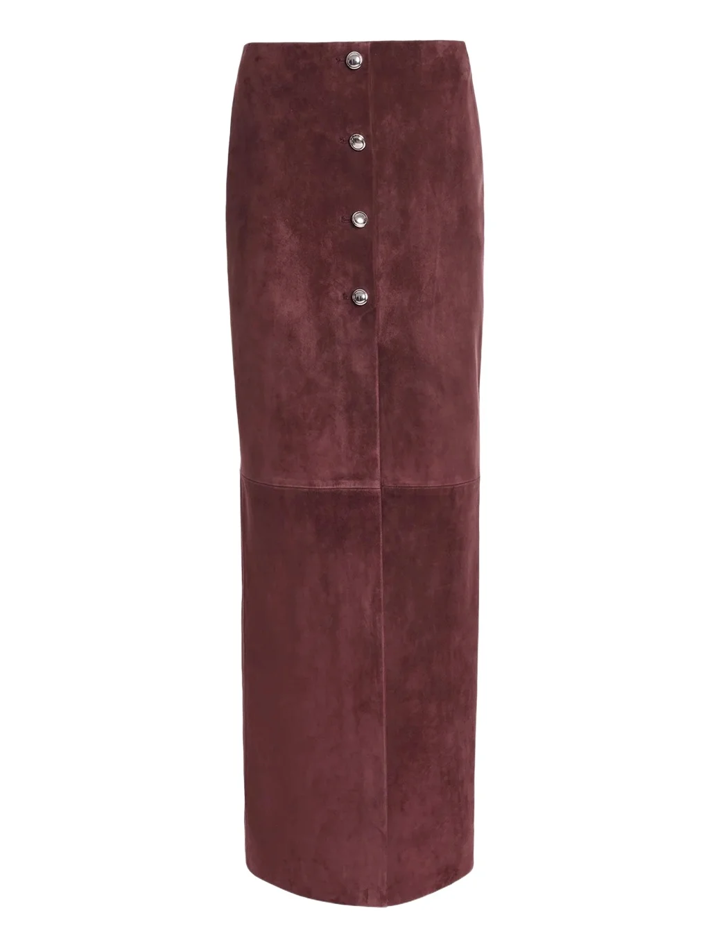 Pinkard Suede Maxi Skirt