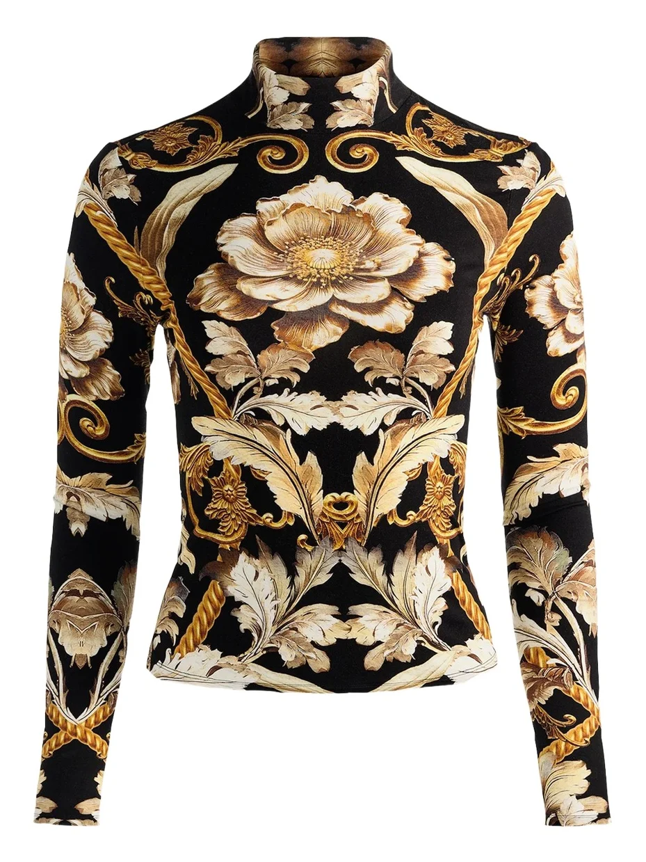 Delaina Turtleneck Top Delaina Turtleneck Top