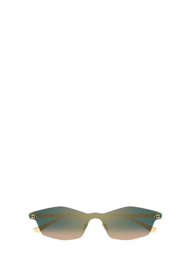 Cartier Panthère De 99MM Mask Sunglasses