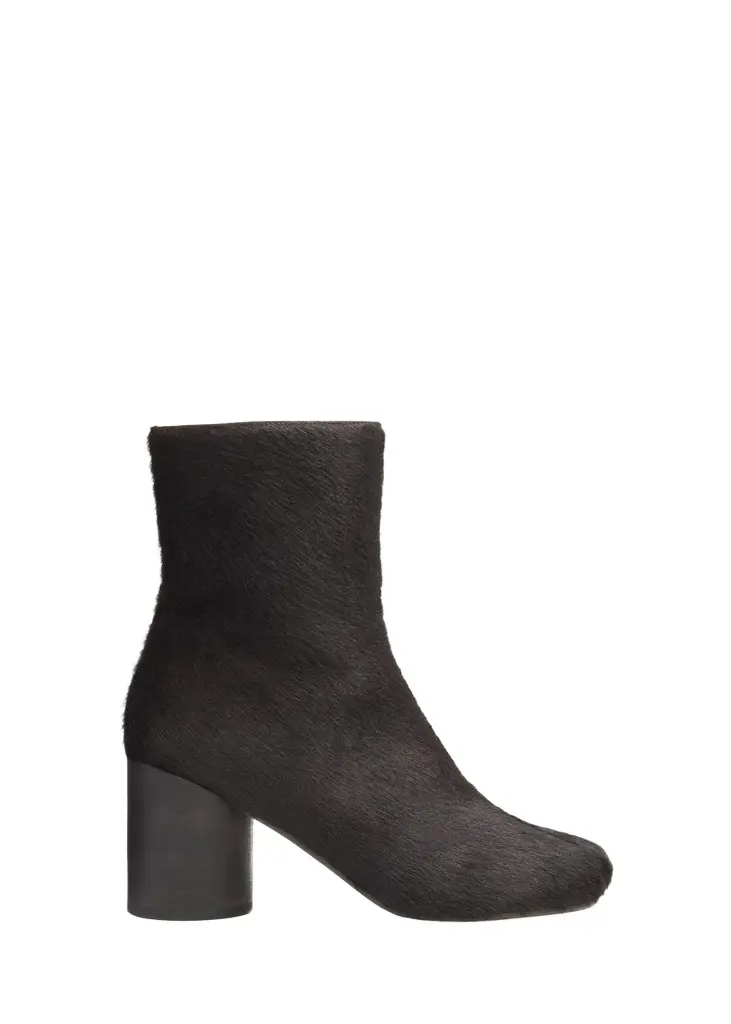 80mm Calf Hair Ankle Boots 80mm Calf Hair Ankle Boots