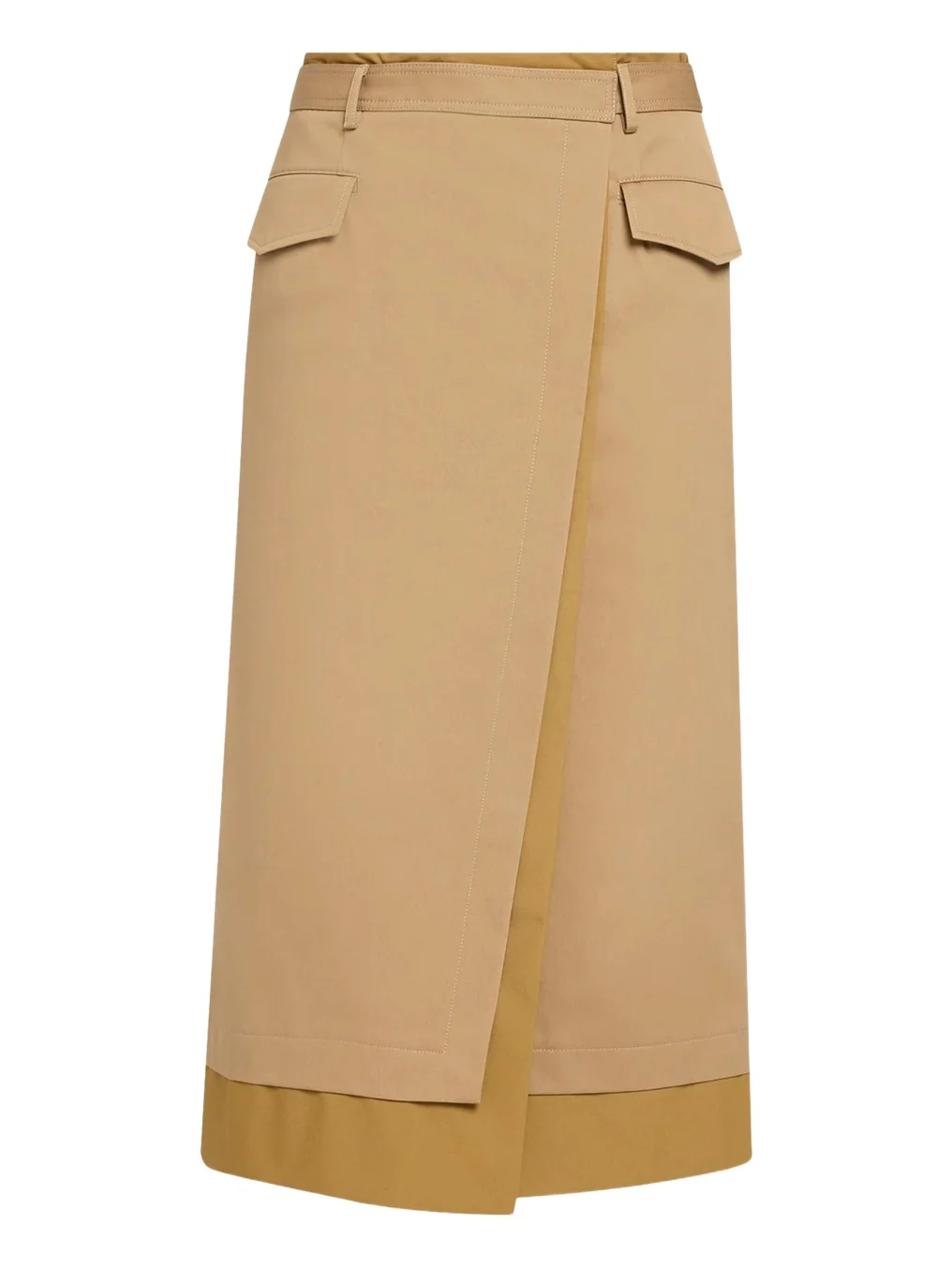 A Trip to the Met Wrap Midi Skirt