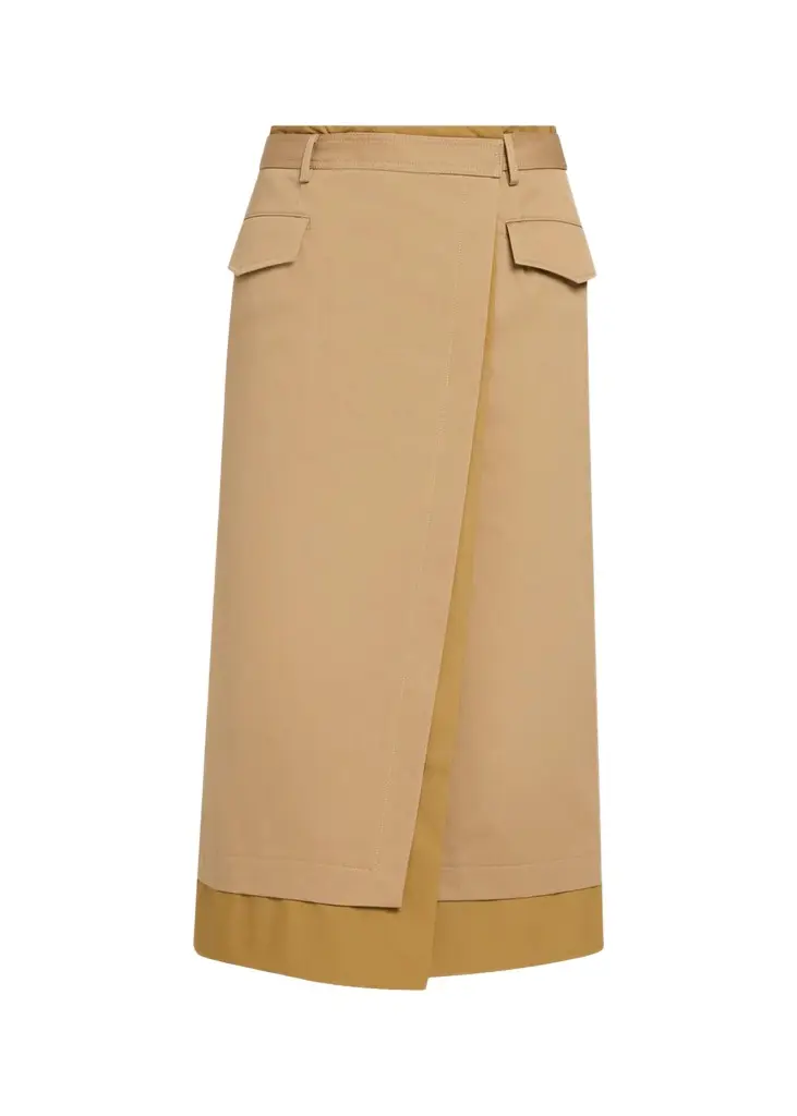 TWP A Trip to the Met Wrap Midi Skirt