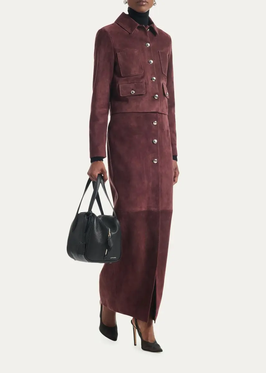 Altuzarra Astley Suede Jacket | Thumbnail 2 Altuzarra Astley Suede Jacket | Thumbnail 2