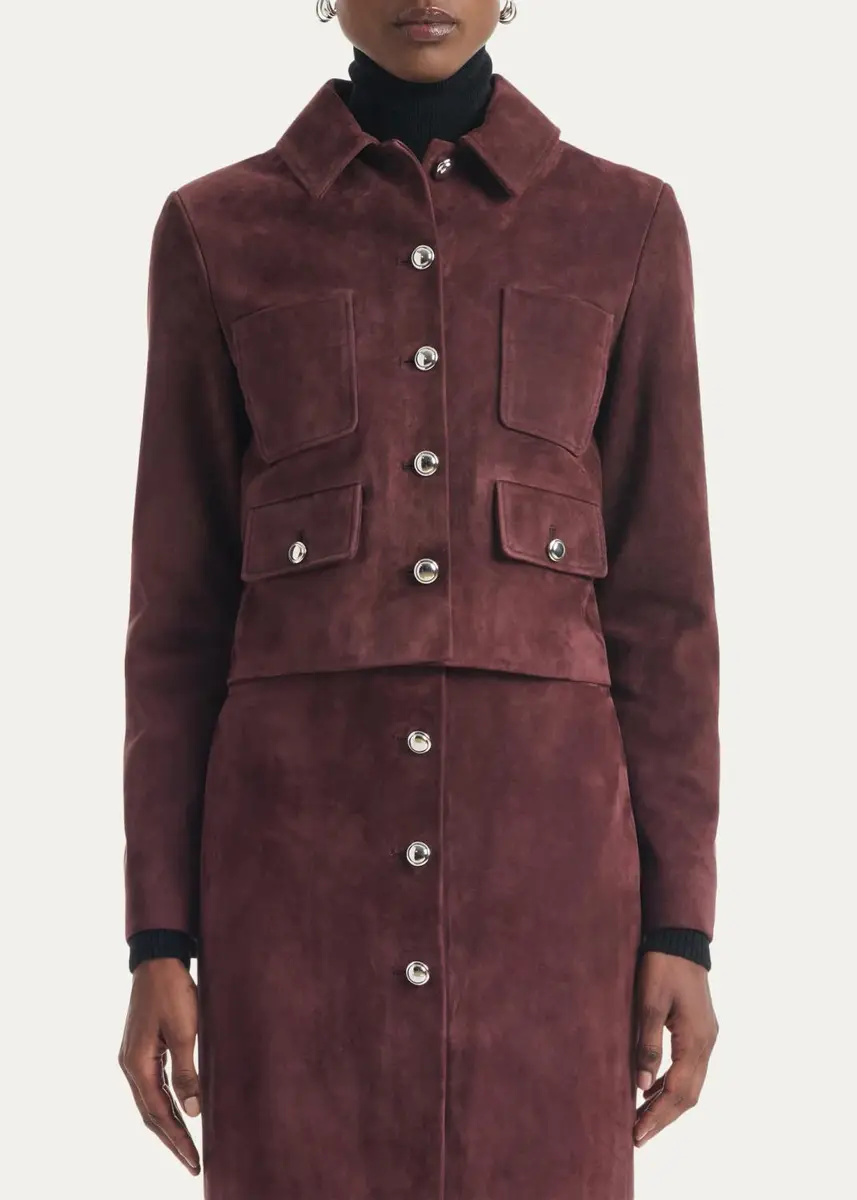 Altuzarra Astley Suede Jacket | Thumbnail 4 Altuzarra Astley Suede Jacket | Thumbnail 4