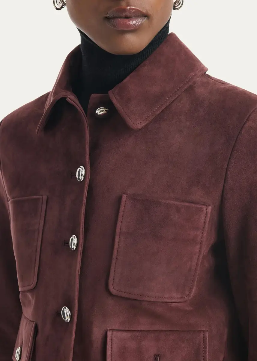 Altuzarra Astley Suede Jacket | Thumbnail 5 Altuzarra Astley Suede Jacket | Thumbnail 5