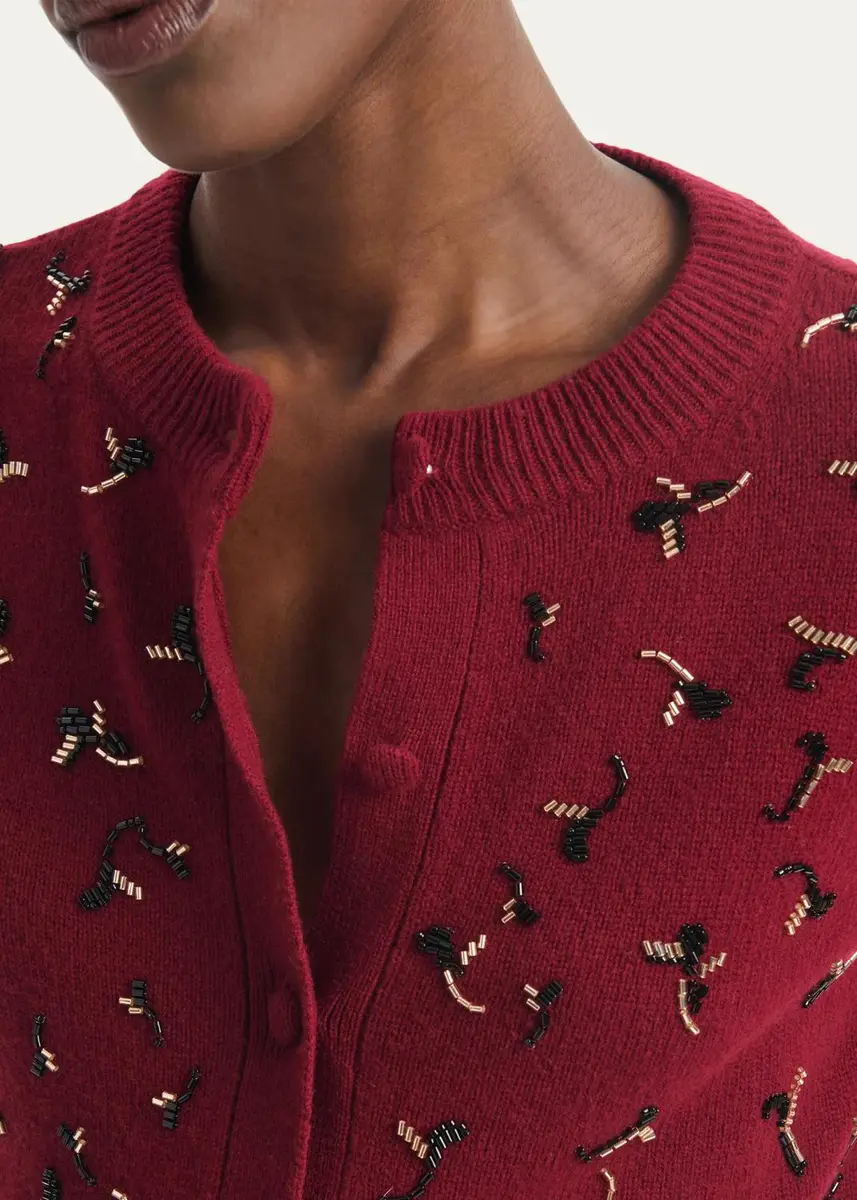 Altuzarra Vaughn Beaded Wool Crewneck Sweater | Thumbnail 5 Altuzarra Vaughn Beaded Wool Crewneck Sweater | Thumbnail 5