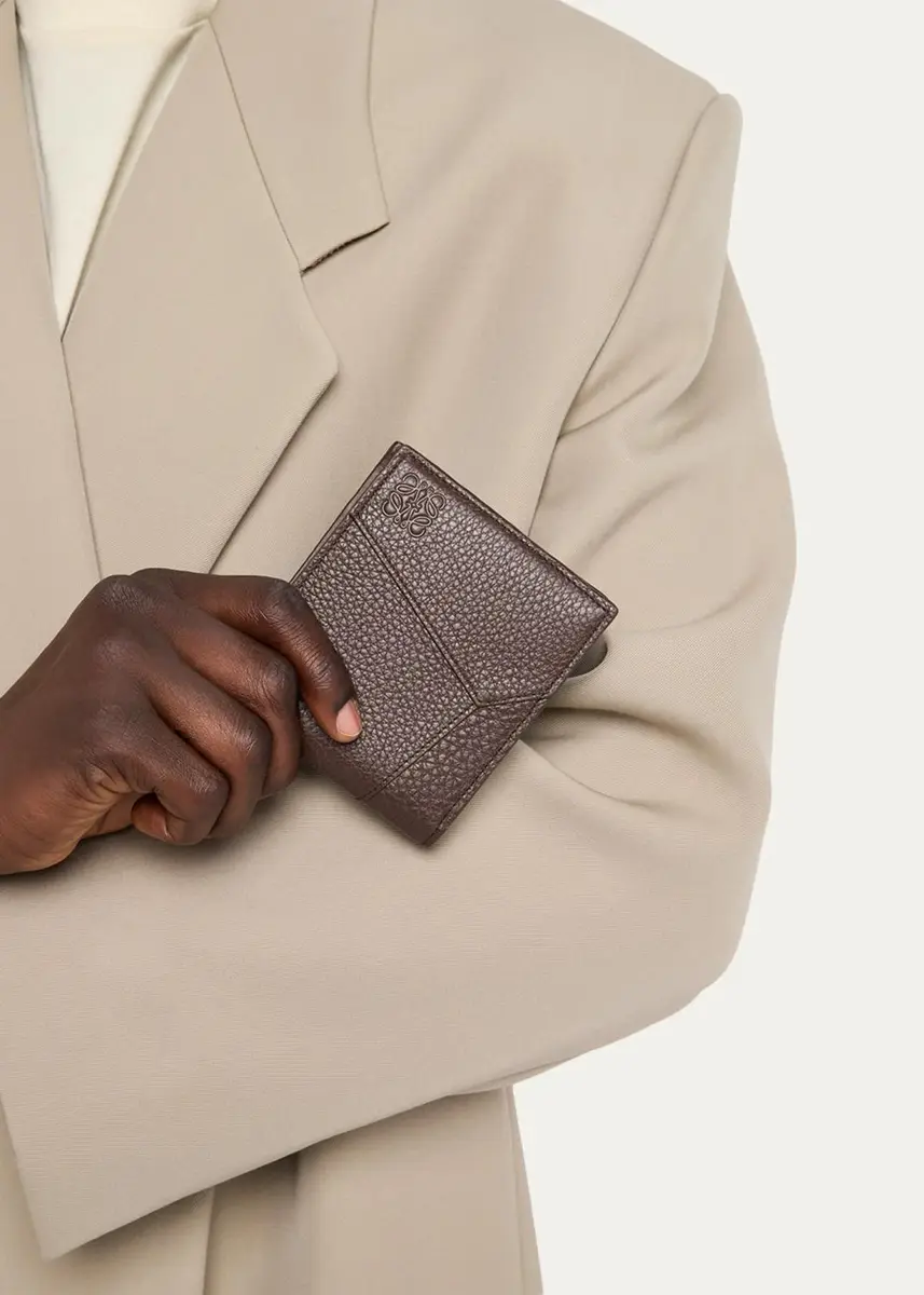 Loewe Men's Puzzle Leather Bi-Fold Wallet | Thumbnail 2