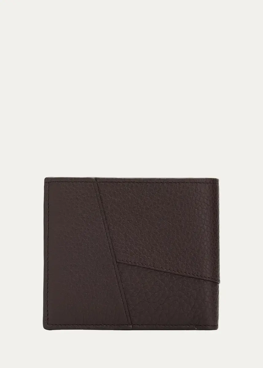 Loewe Men's Puzzle Leather Bi-Fold Wallet | Thumbnail 4