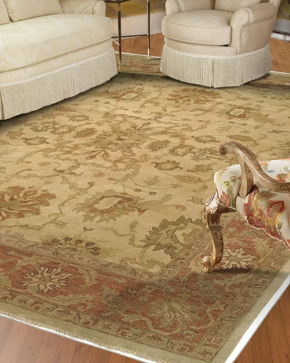 Haven & Loom Latte Rust Oushak Rug | Thumbnail 2 Haven & Loom Latte Rust Oushak Rug | Thumbnail 2