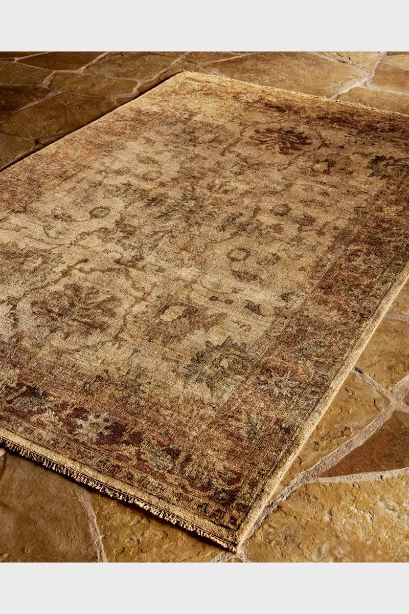 Haven & Loom Latte Rust Oushak Rug | Thumbnail 3 Haven & Loom Latte Rust Oushak Rug | Thumbnail 3
