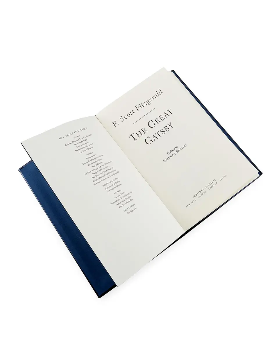 Graphic Image "The Great Gatsby" Book by F. Scott Fitzgerald, Personalized | Thumbnail 2 Graphic Image "The Great Gatsby" Book by F. Scott Fitzgerald, Personalized | Thumbnail 2