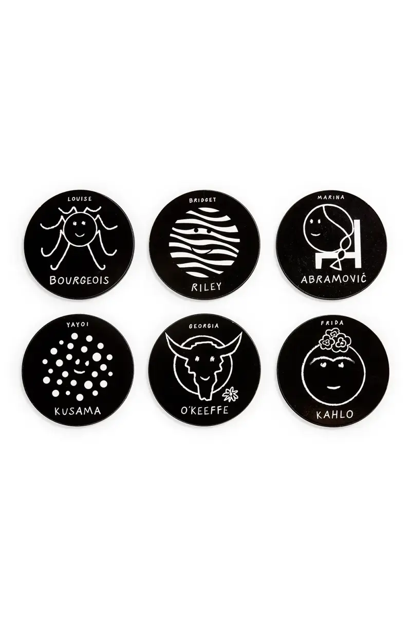 MoMA Herstory of Art Coasters, Set of 6 | Thumbnail 2 MoMA Herstory of Art Coasters, Set of 6 | Thumbnail 2