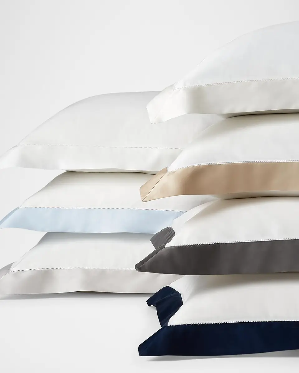 Ralph Lauren Home Organic Sateen Border European Sham | Thumbnail 4