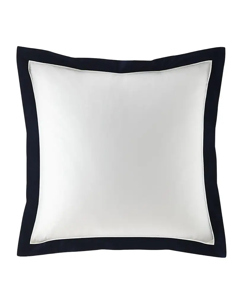 Organic Sateen Border European Sham