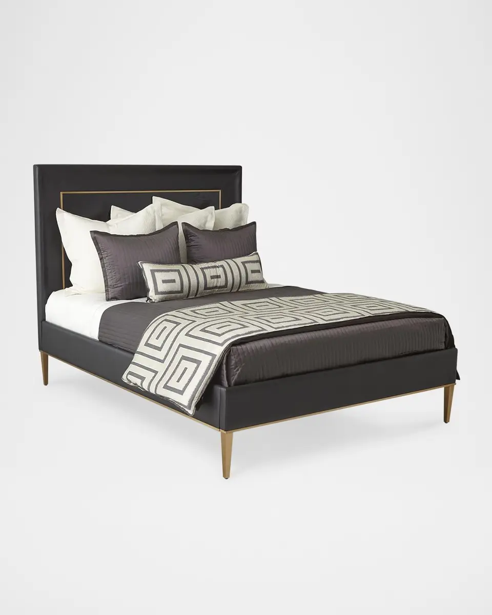 Global Views Ellipse Queen Bed | Thumbnail 3 Global Views Ellipse Queen Bed | Thumbnail 3