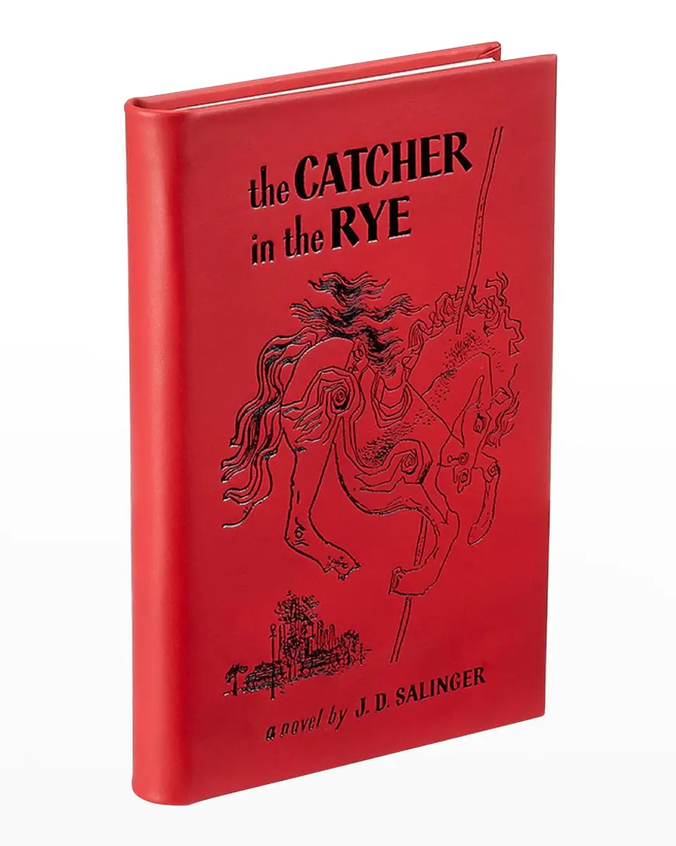 Graphic Image "The Catcher in the Rye" Leather Bound Book by J. D. Salinger | Thumbnail 2 Graphic Image "The Catcher in the Rye" Leather Bound Book by J. D. Salinger | Thumbnail 2