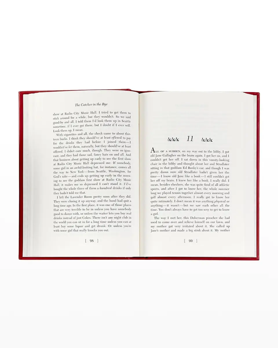 Graphic Image "The Catcher in the Rye" Leather Bound Book by J. D. Salinger | Thumbnail 5 Graphic Image "The Catcher in the Rye" Leather Bound Book by J. D. Salinger | Thumbnail 5