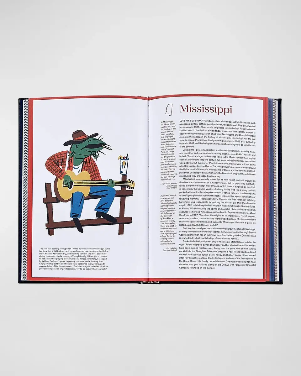 Graphic Image The United States Of Cocktails Leather Bound Book - Personalized | Thumbnail 4 Graphic Image The United States Of Cocktails Leather Bound Book - Personalized | Thumbnail 4