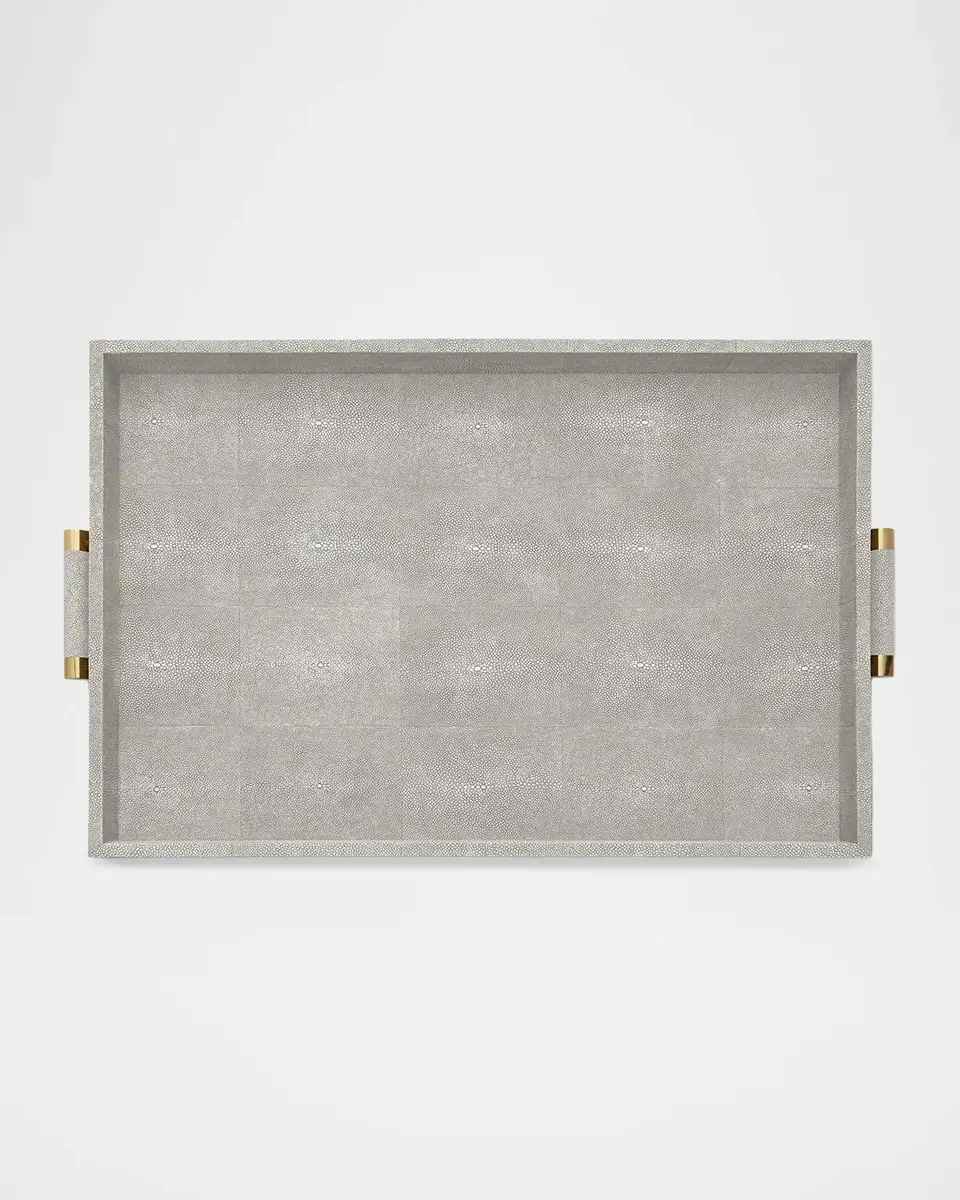 AERIN Faux Shagreen Rectangular Tray | Thumbnail 2 AERIN Faux Shagreen Rectangular Tray | Thumbnail 2