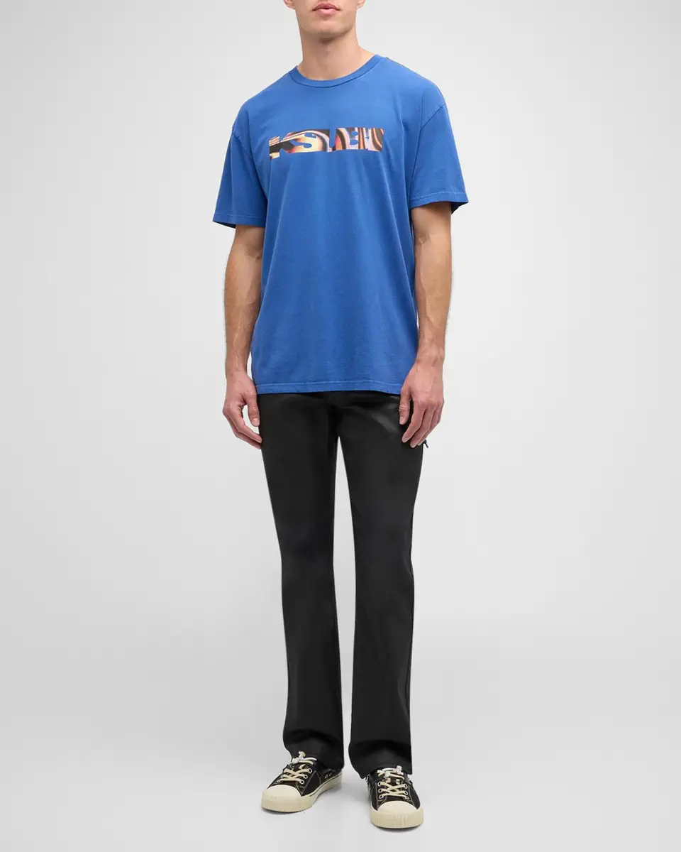 Ksubi Men's Bronko Black Wax Bootcut Jeans | Thumbnail 3 Ksubi Men's Bronko Black Wax Bootcut Jeans | Thumbnail 3