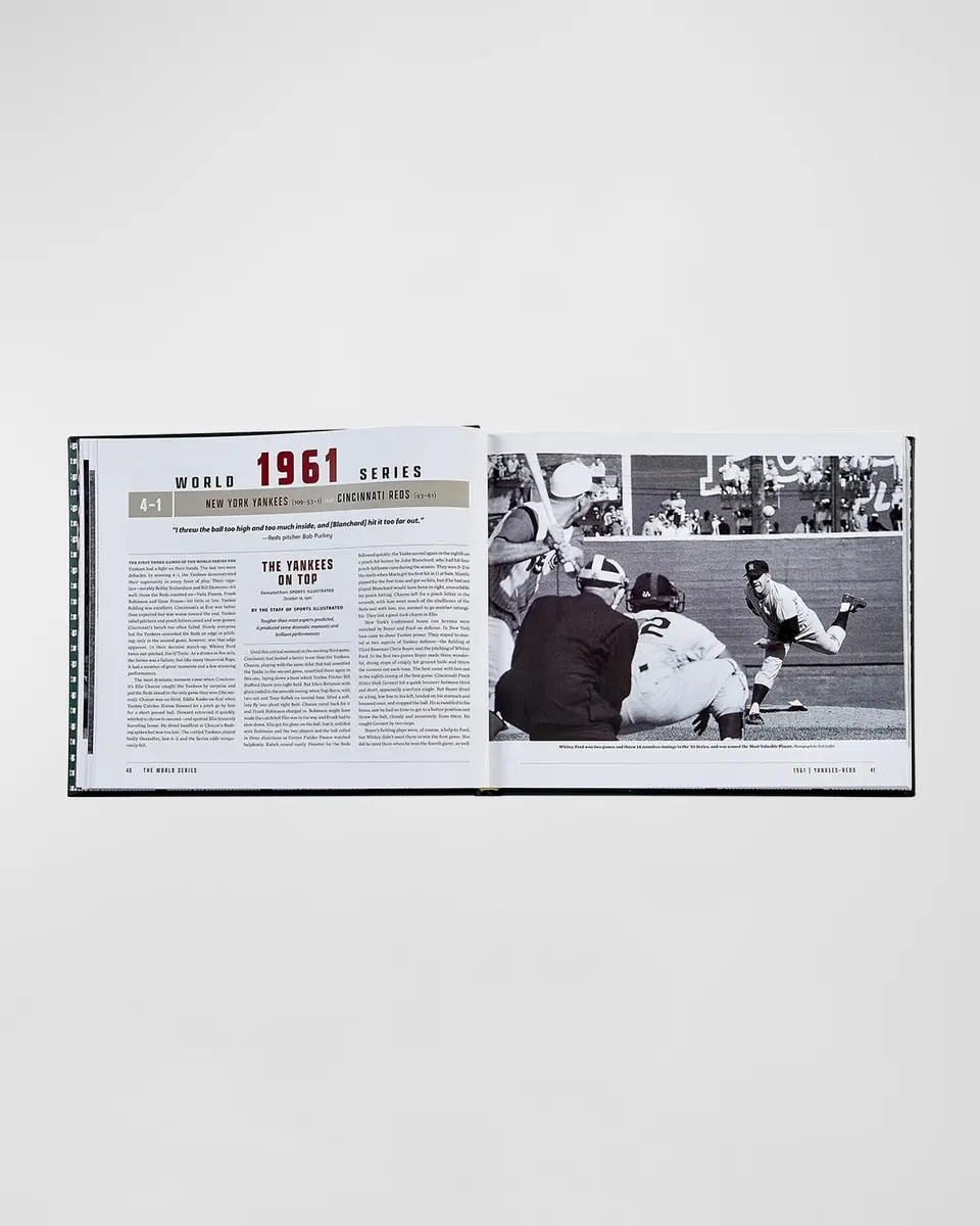 Graphic Image "Sports Illustrated: The World Series (Leather Edition)" Book by the Sports Illustrated Editors | Thumbnail 3 Graphic Image "Sports Illustrated: The World Series (Leather Edition)" Book by the Sports Illustrated Editors | Thumbnail 3
