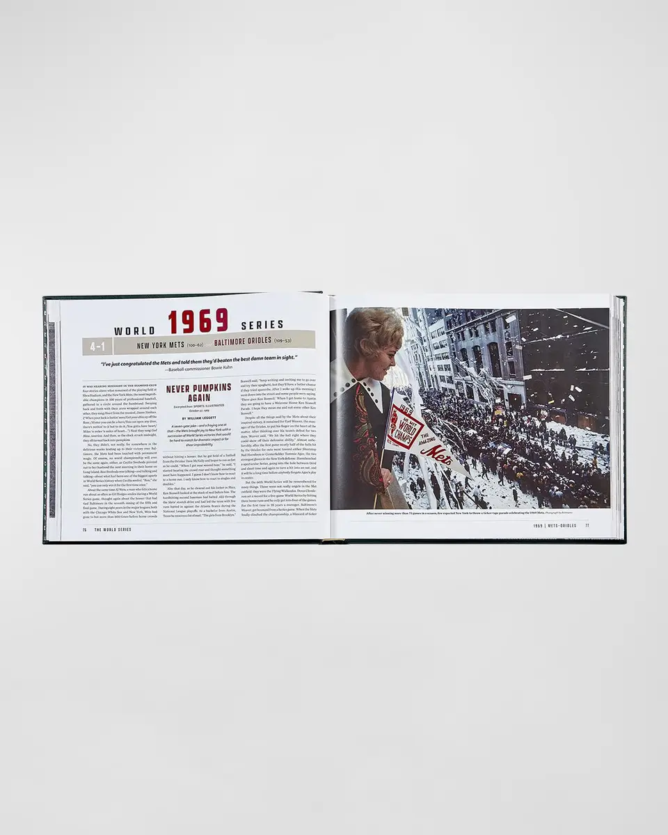 Graphic Image "Sports Illustrated: The World Series (Leather Edition)" Book by the Sports Illustrated Editors | Thumbnail 4 Graphic Image "Sports Illustrated: The World Series (Leather Edition)" Book by the Sports Illustrated Editors | Thumbnail 4