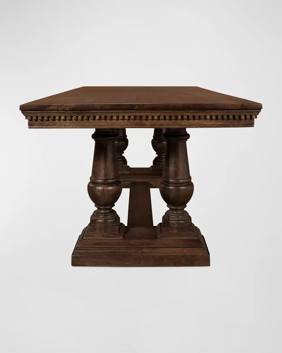 Sarreid Joshua Pedestal Dining Table | Thumbnail 3