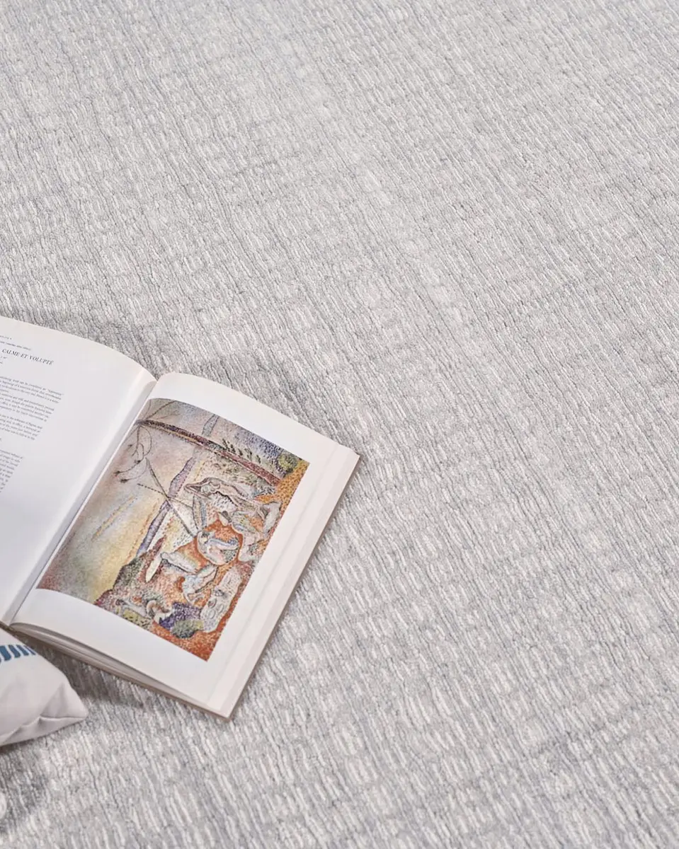 Exquisite Rugs Alpine Hand-Loomed Silver & Ivory Rug | Thumbnail 6 Exquisite Rugs Alpine Hand-Loomed Silver & Ivory Rug | Thumbnail 6