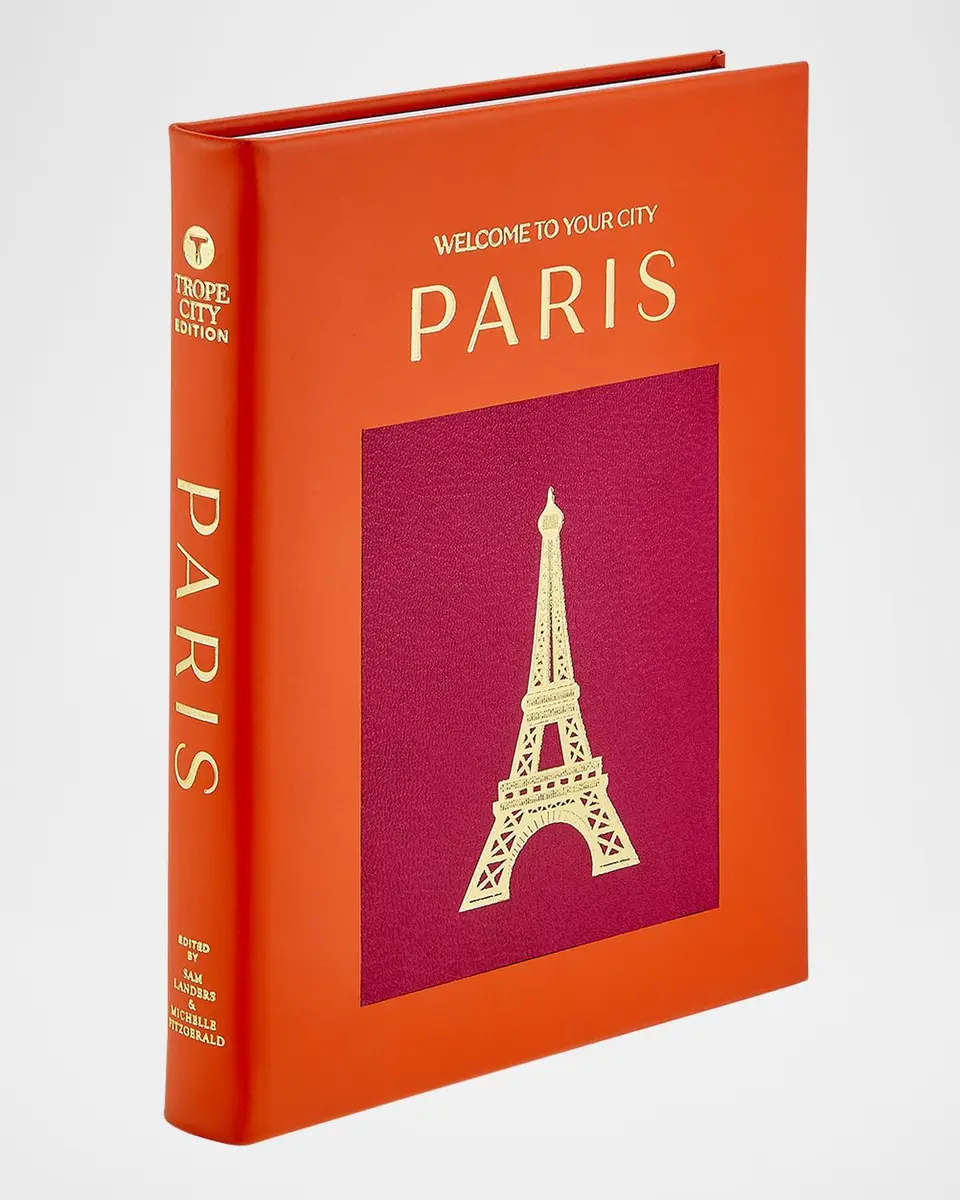 Graphic Image "Trope Paris" Leather-Bound Book, Edited by Sam Landers & Michelle Fitzgerald | Thumbnail 2 Graphic Image "Trope Paris" Leather-Bound Book, Edited by Sam Landers & Michelle Fitzgerald | Thumbnail 2