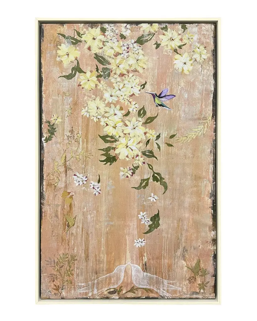 Paragon Decors "Love Birds I" Hand-Embellished Giclee by Liz Jardine