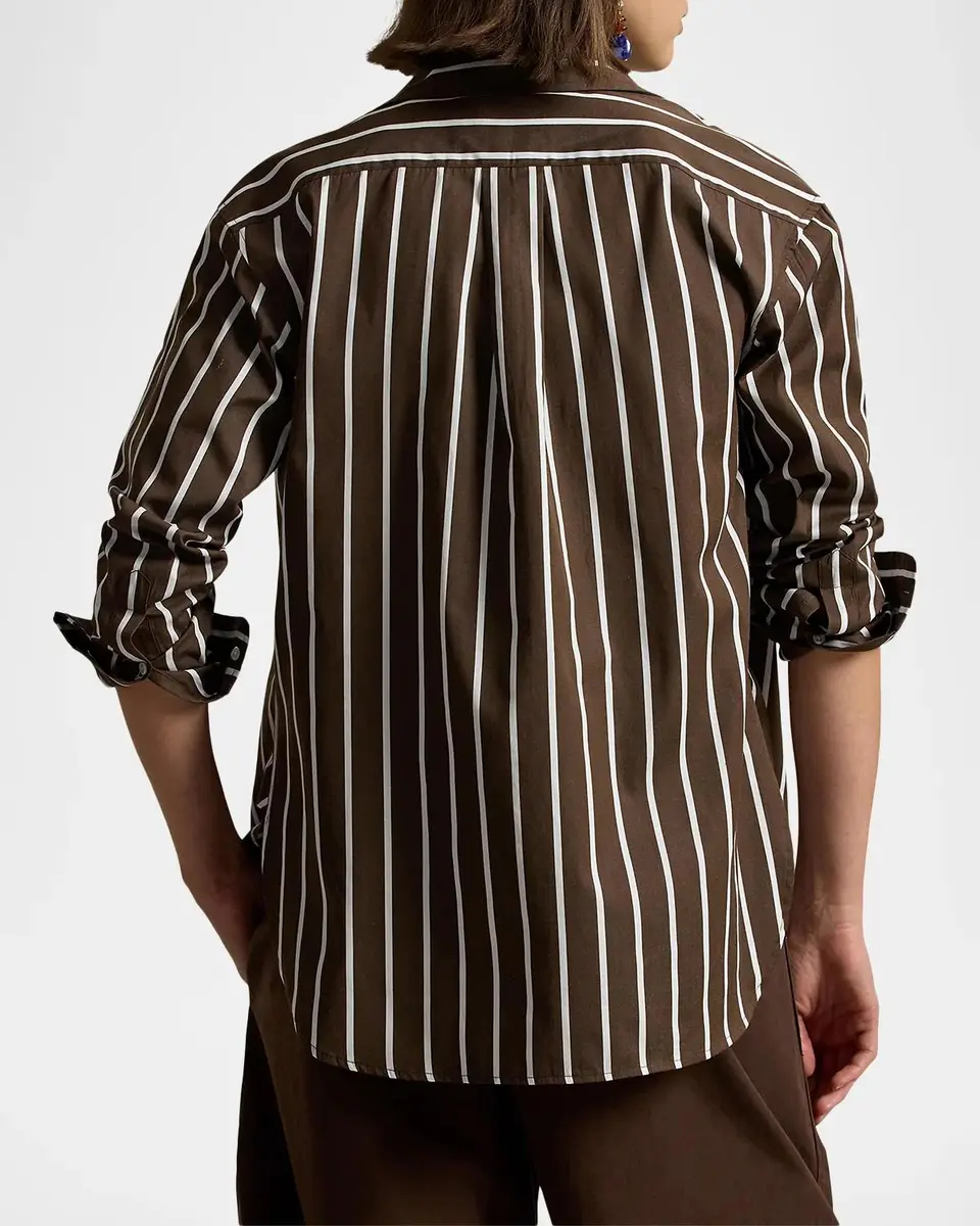 Polo Ralph Lauren Striped Cotton Shirt | Thumbnail 3 Polo Ralph Lauren Striped Cotton Shirt | Thumbnail 3