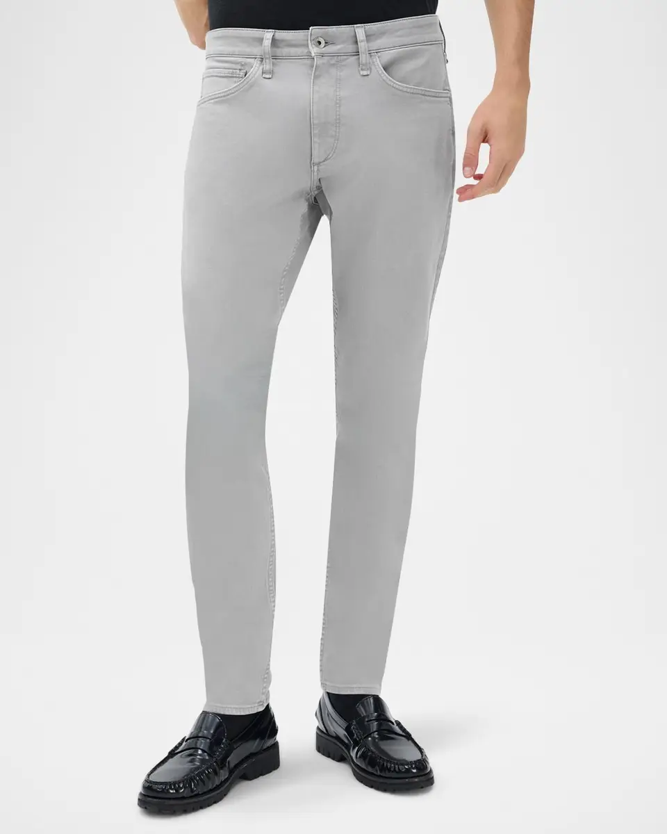 rag & bone Washed Denim Mid-Rise Slim-Leg Jeans | Thumbnail 3 rag & bone Washed Denim Mid-Rise Slim-Leg Jeans | Thumbnail 3