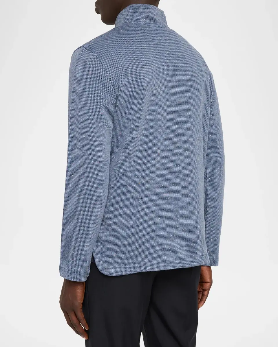 Robert Graham Men's Draycott Mock-Neck Quarter-Zip Sweater | Thumbnail 3 Robert Graham Men's Draycott Mock-Neck Quarter-Zip Sweater | Thumbnail 3
