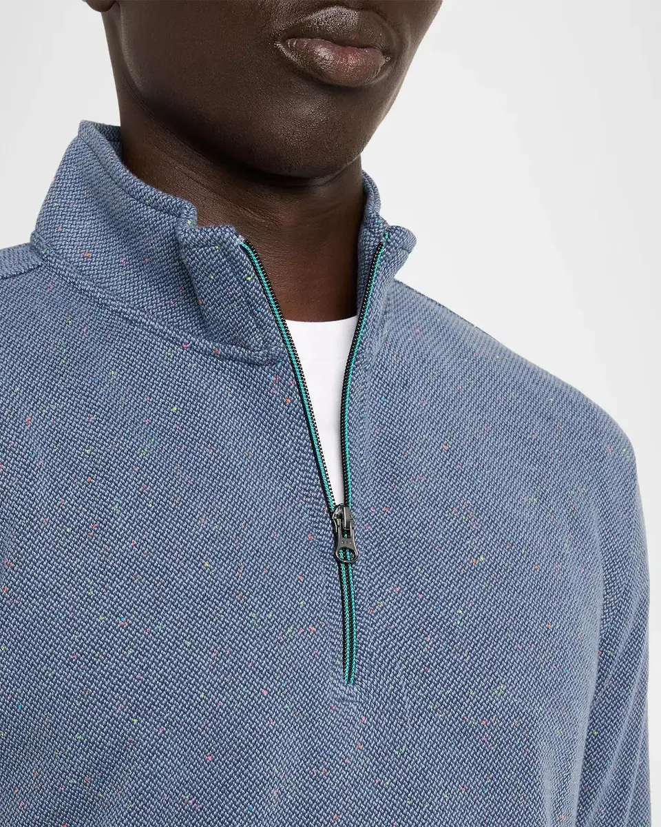 Robert Graham Men's Draycott Mock-Neck Quarter-Zip Sweater | Thumbnail 5 Robert Graham Men's Draycott Mock-Neck Quarter-Zip Sweater | Thumbnail 5