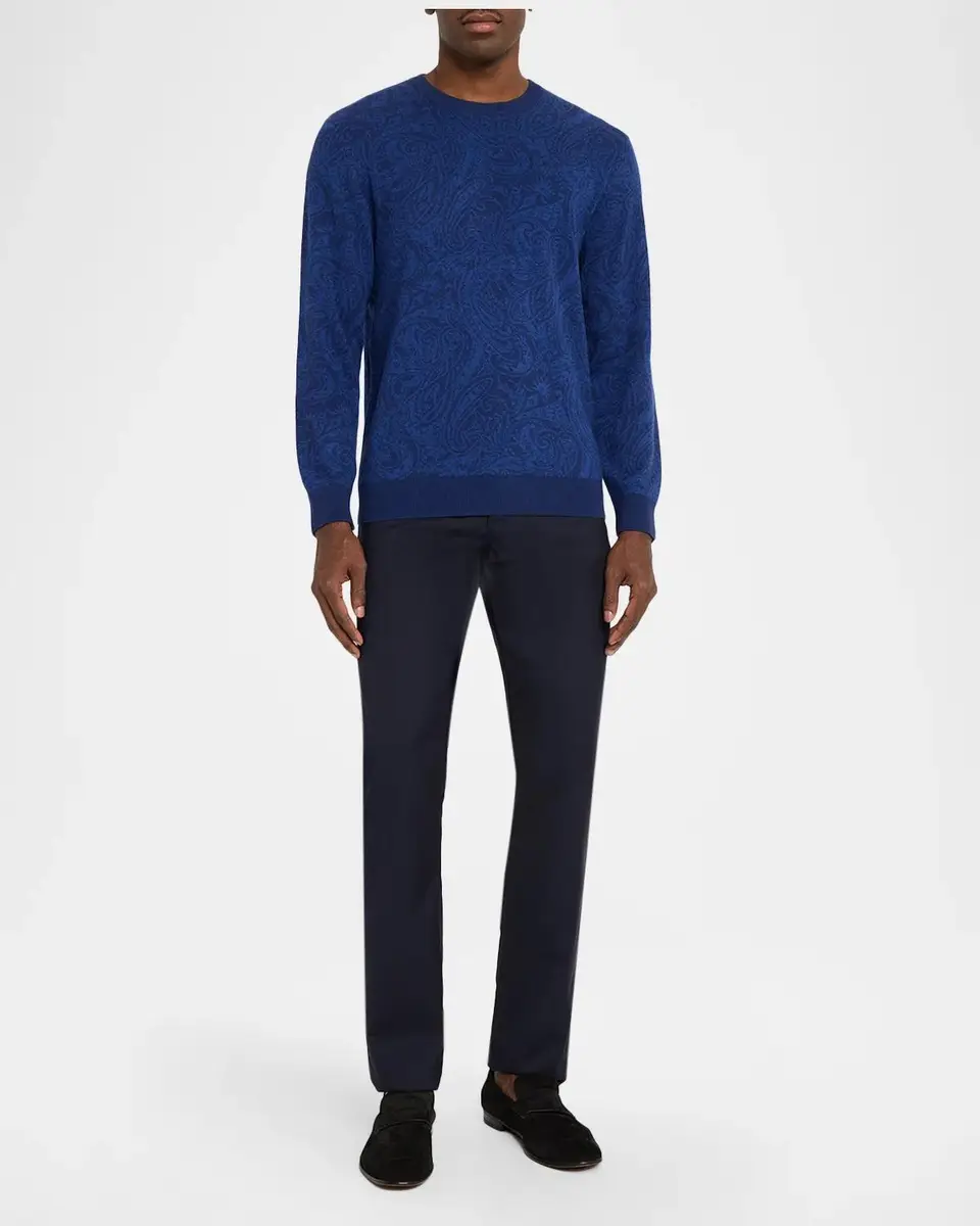 Robert Graham Men's Vomano Jacquard Knit Sweater | Thumbnail 2 Robert Graham Men's Vomano Jacquard Knit Sweater | Thumbnail 2