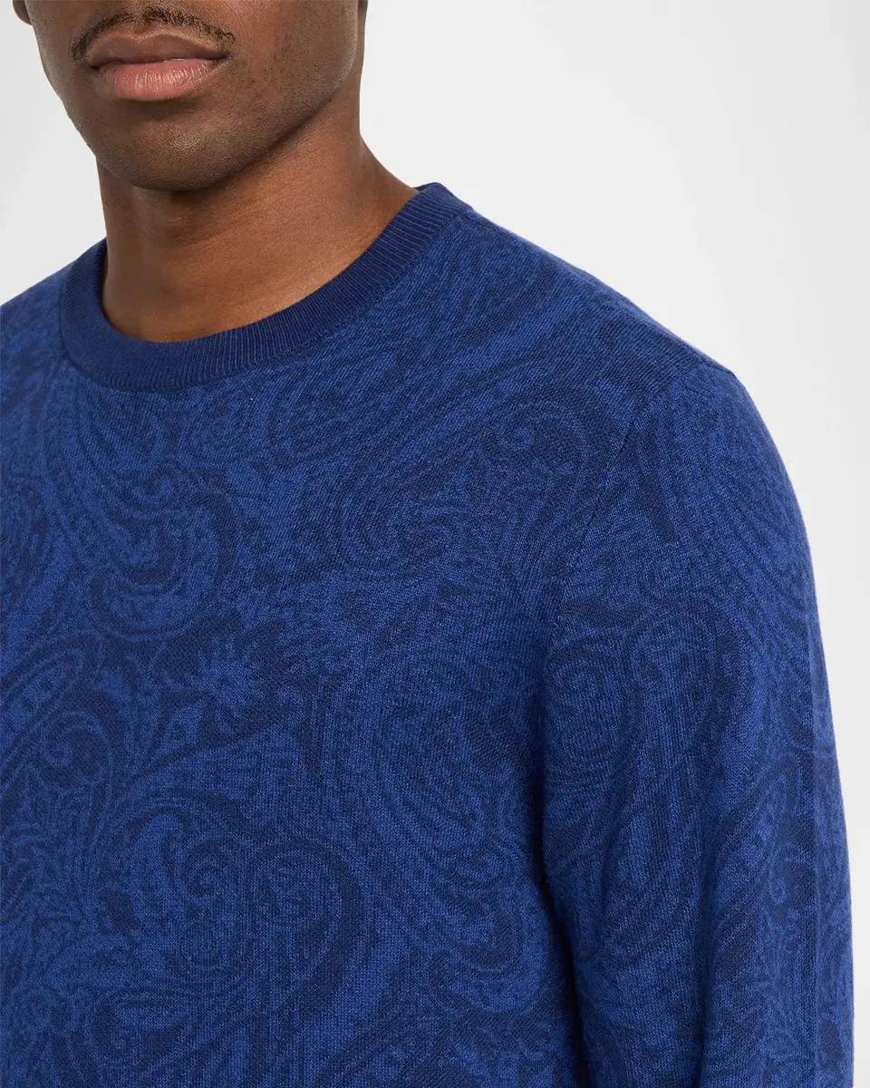 Robert Graham Men's Vomano Jacquard Knit Sweater | Thumbnail 5 Robert Graham Men's Vomano Jacquard Knit Sweater | Thumbnail 5