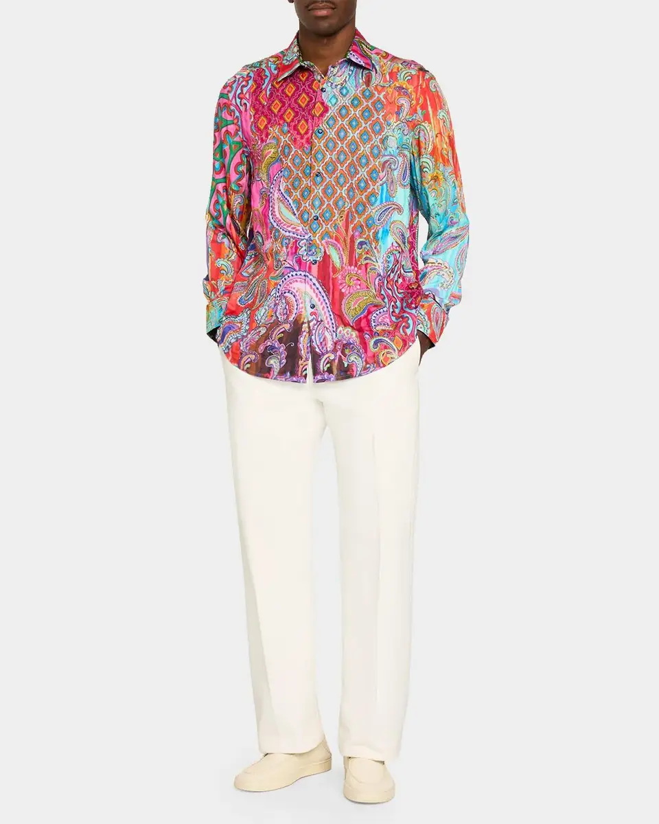Robert Graham Men's Embellished Paisley Shirt | Thumbnail 2 Robert Graham Men's Embellished Paisley Shirt | Thumbnail 2