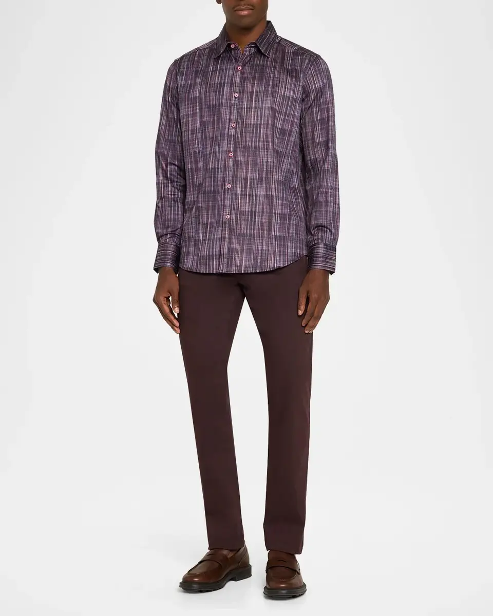 Robert Graham Men's Tyler Textured Button-Front Shirt | Thumbnail 2 Robert Graham Men's Tyler Textured Button-Front Shirt | Thumbnail 2