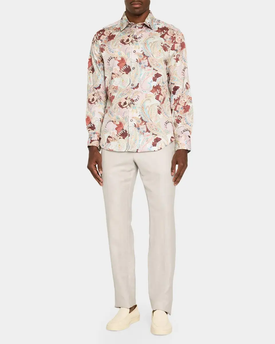 Robert Graham Men's Red Rock Stretch-Cotton Shirt | Thumbnail 2 Robert Graham Men's Red Rock Stretch-Cotton Shirt | Thumbnail 2
