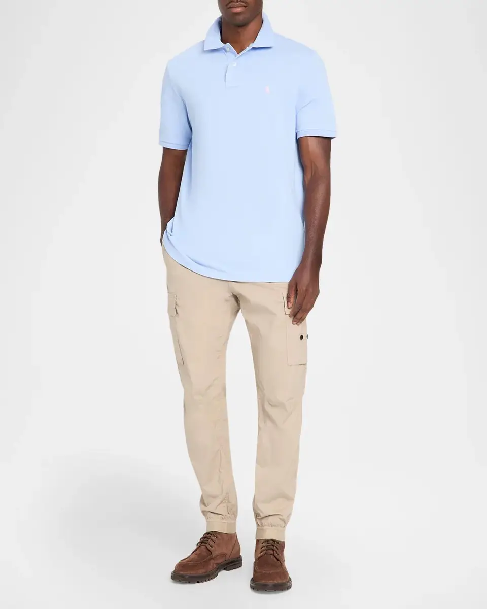 Polo Ralph Lauren Men's Iconic Mesh Polo Shirt | Thumbnail 2 Polo Ralph Lauren Men's Iconic Mesh Polo Shirt | Thumbnail 2