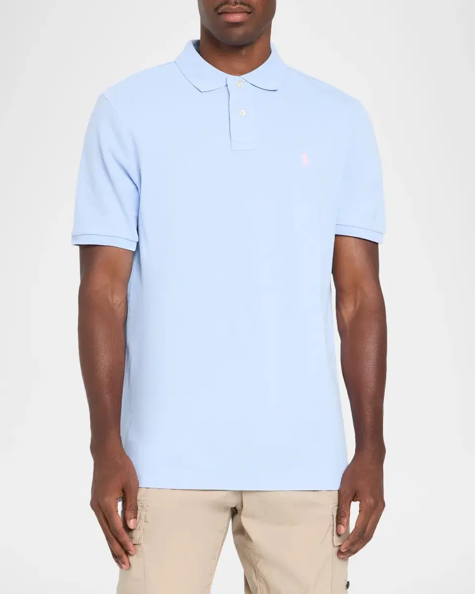 Polo Ralph Lauren Men's Iconic Mesh Polo Shirt | Thumbnail 4 Polo Ralph Lauren Men's Iconic Mesh Polo Shirt | Thumbnail 4