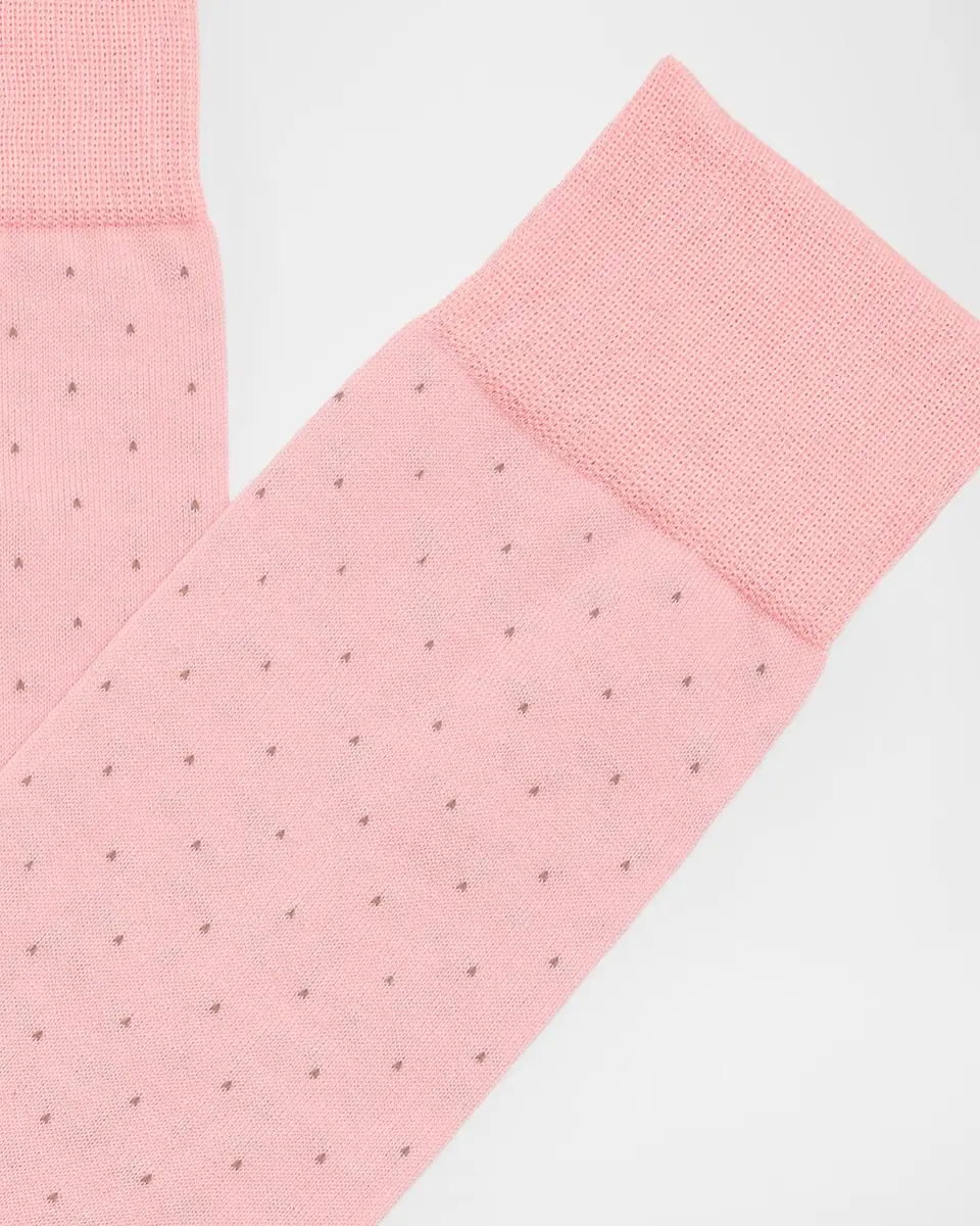 Pantherella Dotted Cotton Socks | Thumbnail 2 Pantherella Dotted Cotton Socks | Thumbnail 2