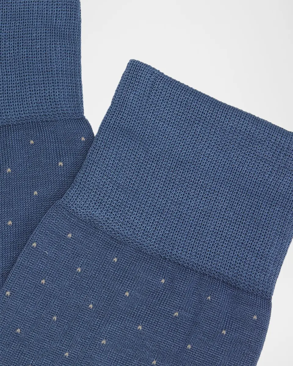 Pantherella Dotted Cotton Socks | Thumbnail 2 Pantherella Dotted Cotton Socks | Thumbnail 2