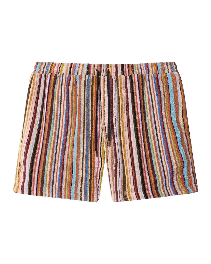 Paul Smith Men's Striped Cotton Shorts