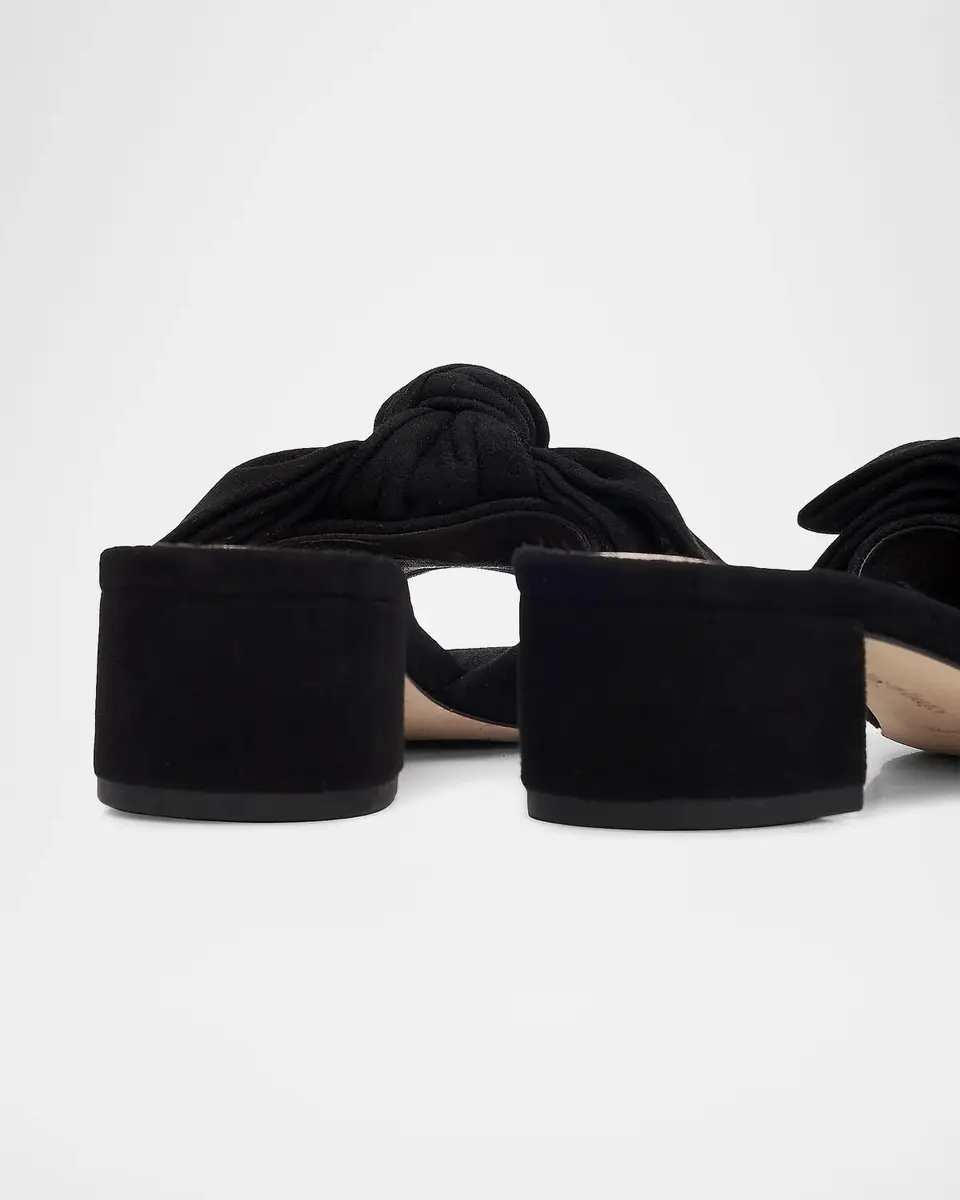 Cinq à Sept 40mm Faith Suede Slide Sandals | Thumbnail 5 Cinq à Sept 40mm Faith Suede Slide Sandals | Thumbnail 5