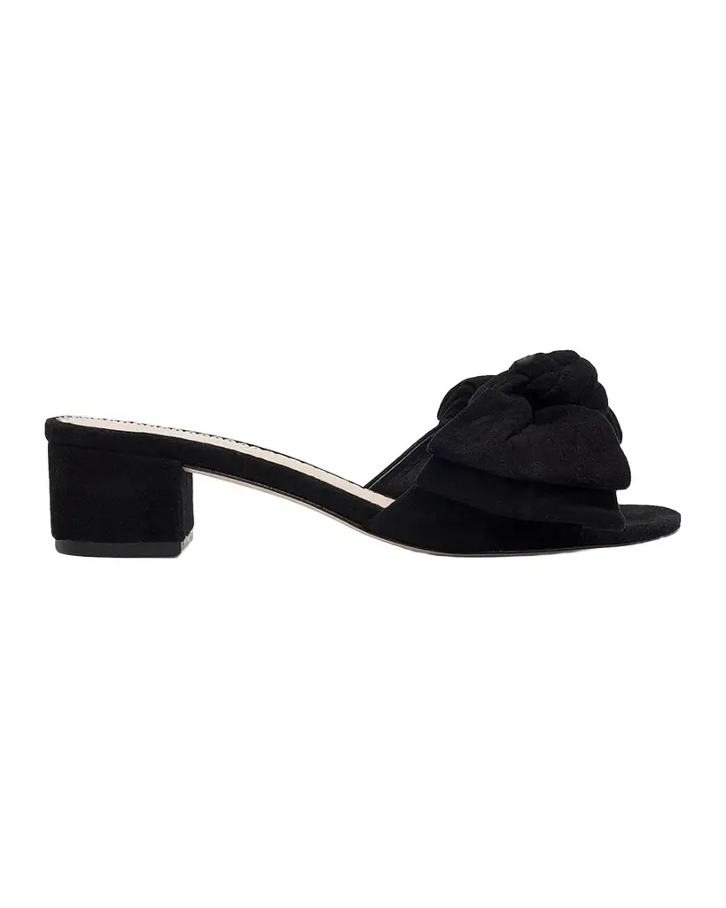 40mm Faith Suede Slide Sandals