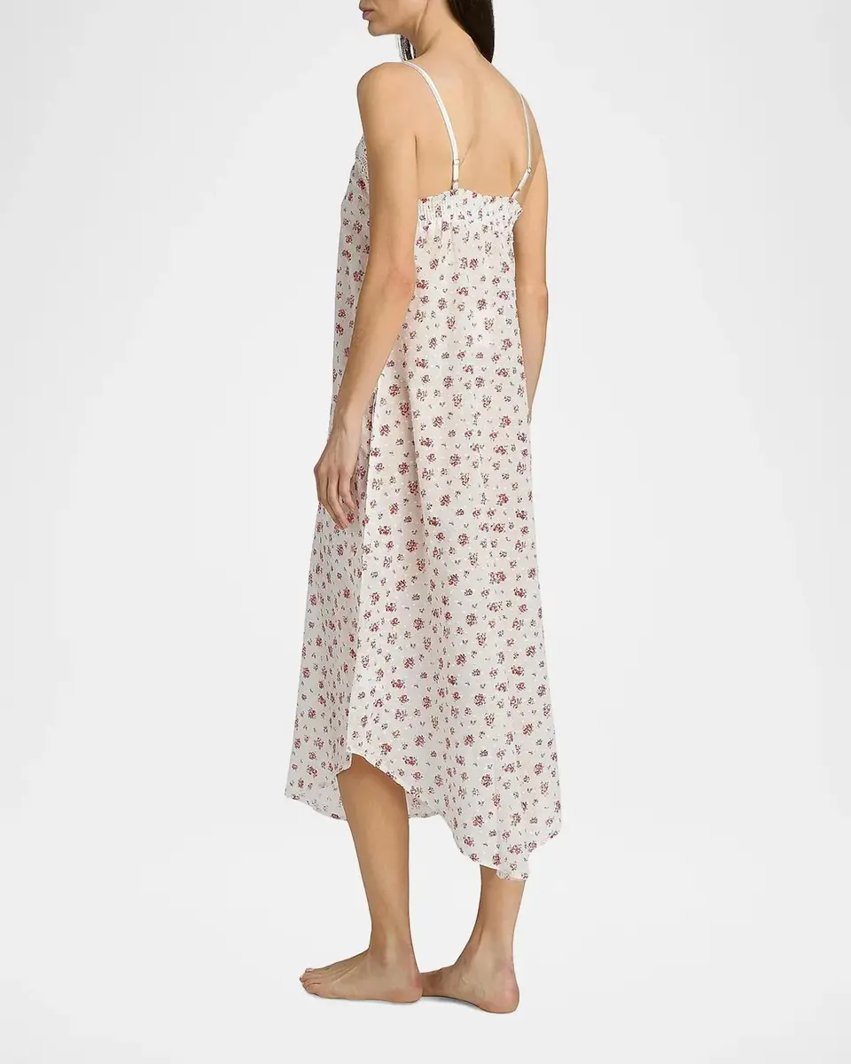Papinelle Floral Swiss Dot Maxi Nightie | Thumbnail 3 Papinelle Floral Swiss Dot Maxi Nightie | Thumbnail 3